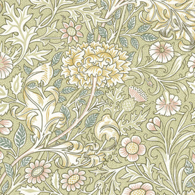 William Morris At Home Double Bough Fabric Apple