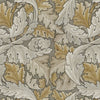 William Morris Acanthus Velvet Made to Measure Curtain Flint