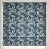 William Morris Acanthus Velvet Made to Measure Roman Blind Indigo