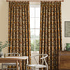 William Morris Acanthus Velvet Made to Measure Curtain Acorn