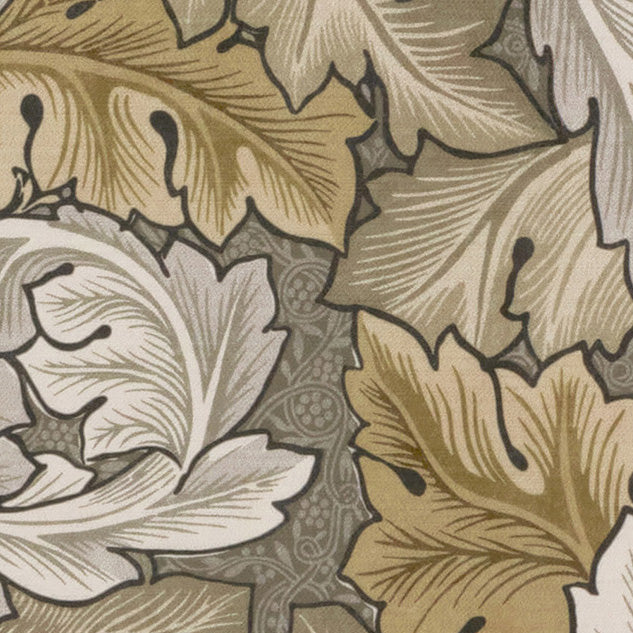 William Morris Acanthus Velvet Made to Measure Roman Blind Flint