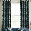 William Morris Acanthus Velvet Made to Measure Curtain Indigo