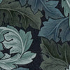 William Morris Acanthus Velvet Made to Measure Roman Blind Indigo