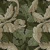 William Morris Acanthus Velvet Made to Measure Curtain Nettle