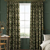 William Morris Acanthus Velvet Made to Measure Curtain Nettle