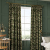 William Morris Acanthus Velvet Made to Measure Curtain Nettle