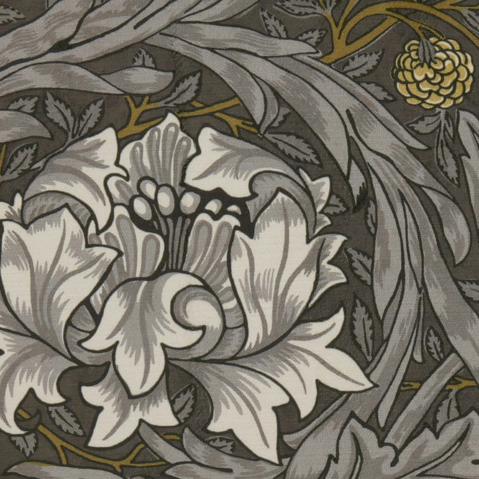 William Morris African Marigold Velvet Made to Measure Roman Blind Iron
