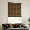 William Morris African Marigold Velvet Made to Measure Roman Blind Walnut