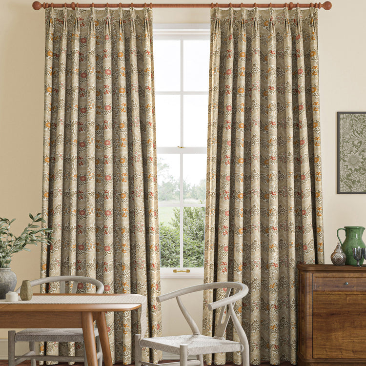 William Morris Acorn Larkspur Made to Measure Curtain | Terrys