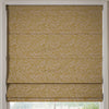 William Morris Larkspur Woven Made to Measure Roman Blind Ochre