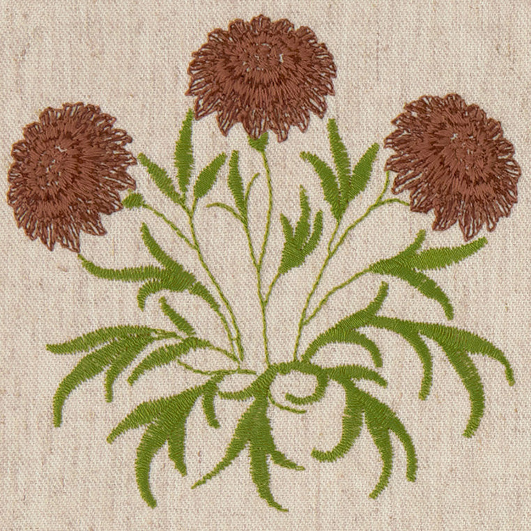 lily flower embroidery William Morris Madder Lily Flower Embroidery Made to Measure Curtain