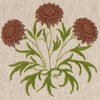 William Morris Lily Flower Embroidery Made to Measure Curtain Madder