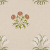 William Morris Lily Flower Embroidery Made to Measure Roman Blind Nettle