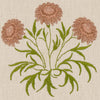 William Morris Lily Flower Embroidery Made to Measure Roman Blind Nettle