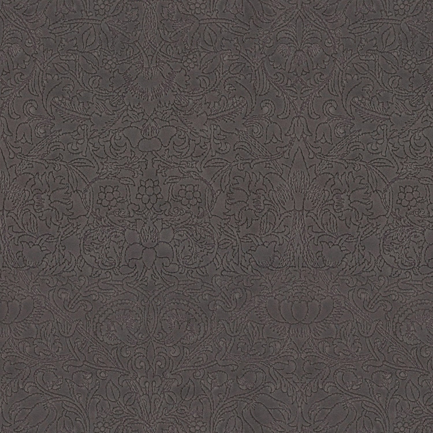 William Morris Lodden Embroidery Made to Measure Roman Blind Iron