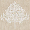 William Morris Marigold Tree Embroidery Made to Measure Curtain Chalk
