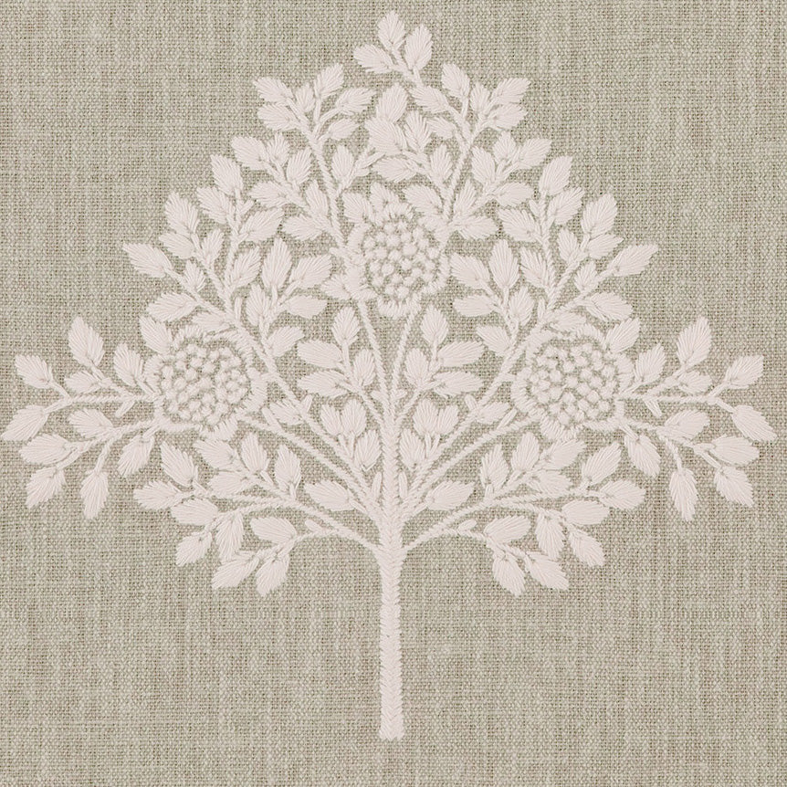 William Morris Marigold Tree Embroidery Made to Measure Curtain Linen