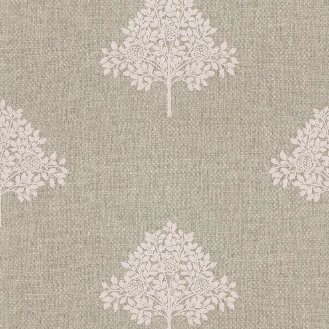 William Morris Marigold Tree Embroidery Made to Measure Curtain Linen