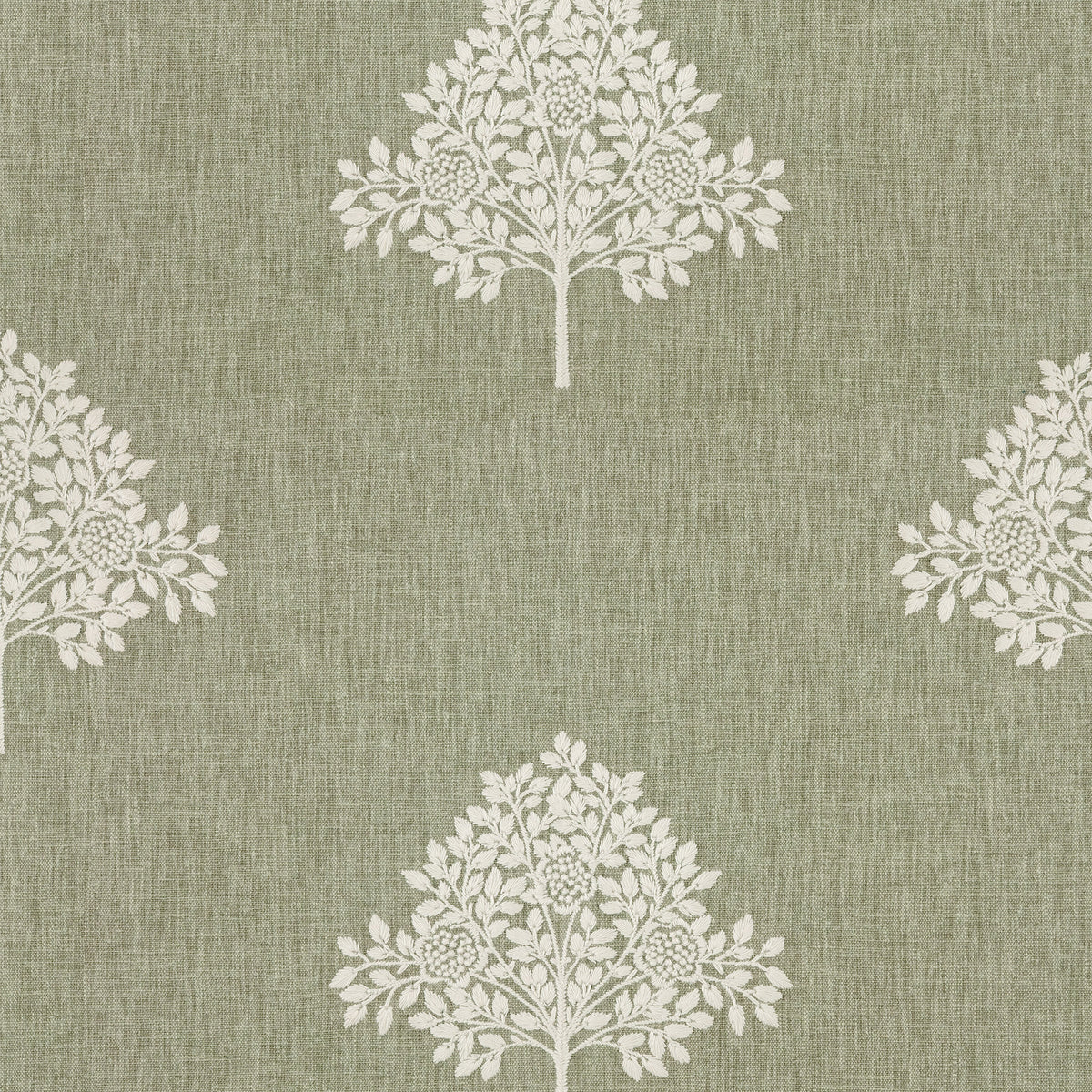 William Morris Marigold Tree Embroidery Made to Measure Roman Blind Nettle