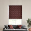 William Morris Marigold Velvet Made to Measure Roman Blind Berry