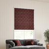 William Morris Marigold Velvet Made to Measure Roman Blind Berry