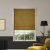 William Morris Marigold Velvet Made to Measure Roman Blind Ochre
