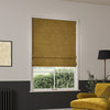 William Morris Marigold Velvet Made to Measure Roman Blind Ochre
