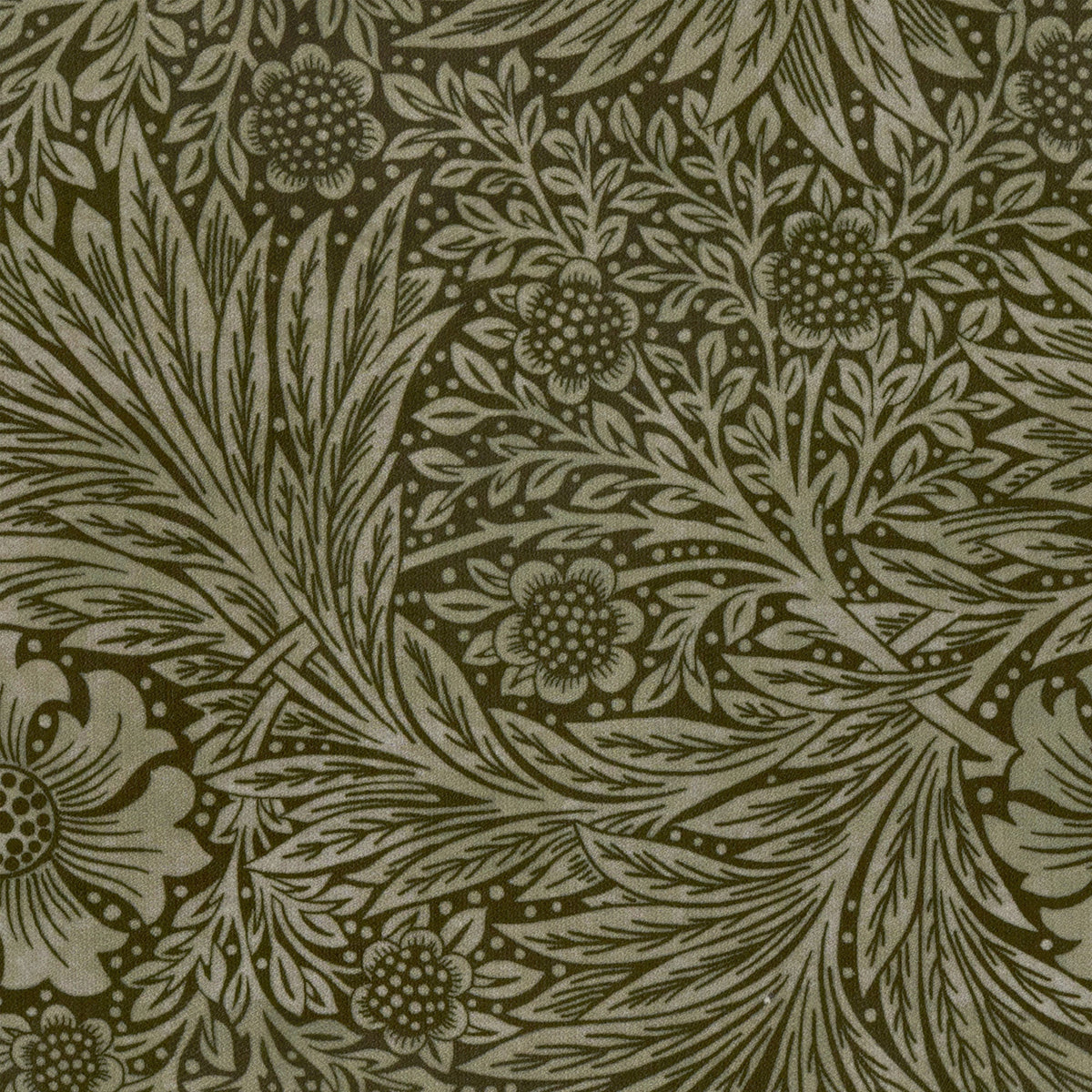 William Morris At Home Marigold Velvet Made to Measure Roman Blind Sage