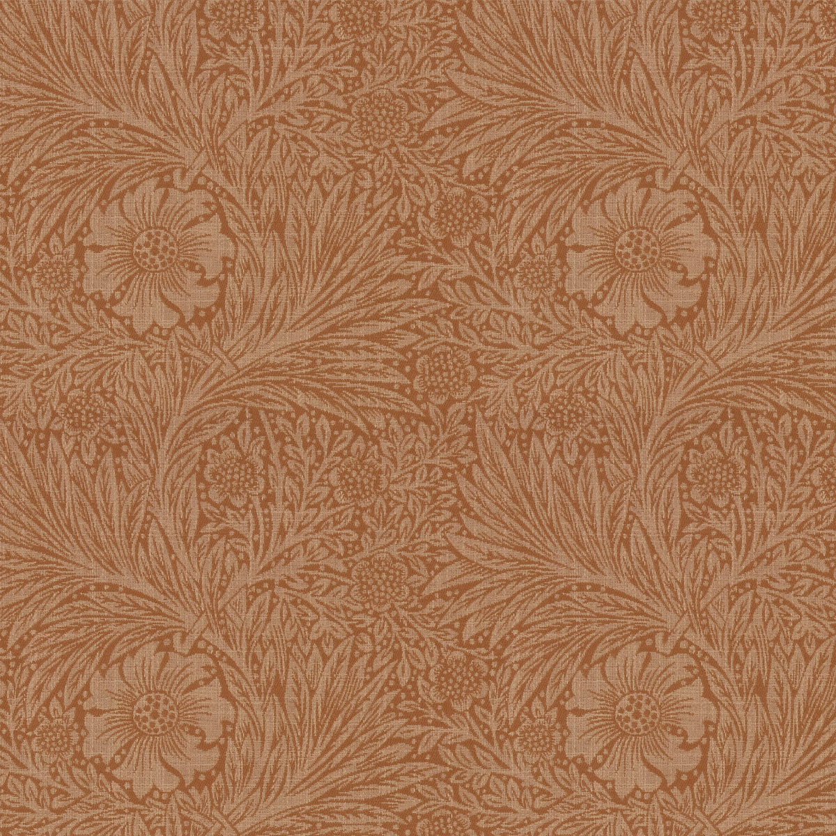 William Morris Marigold Woven Made to Measure Curtain Madder