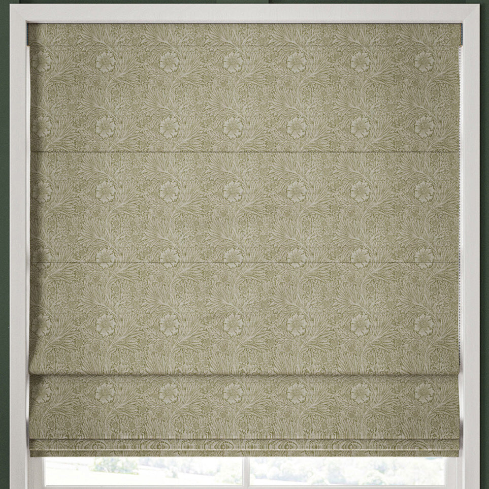 William Morris Marigold Woven Made to Measure Roman Blind Nettle