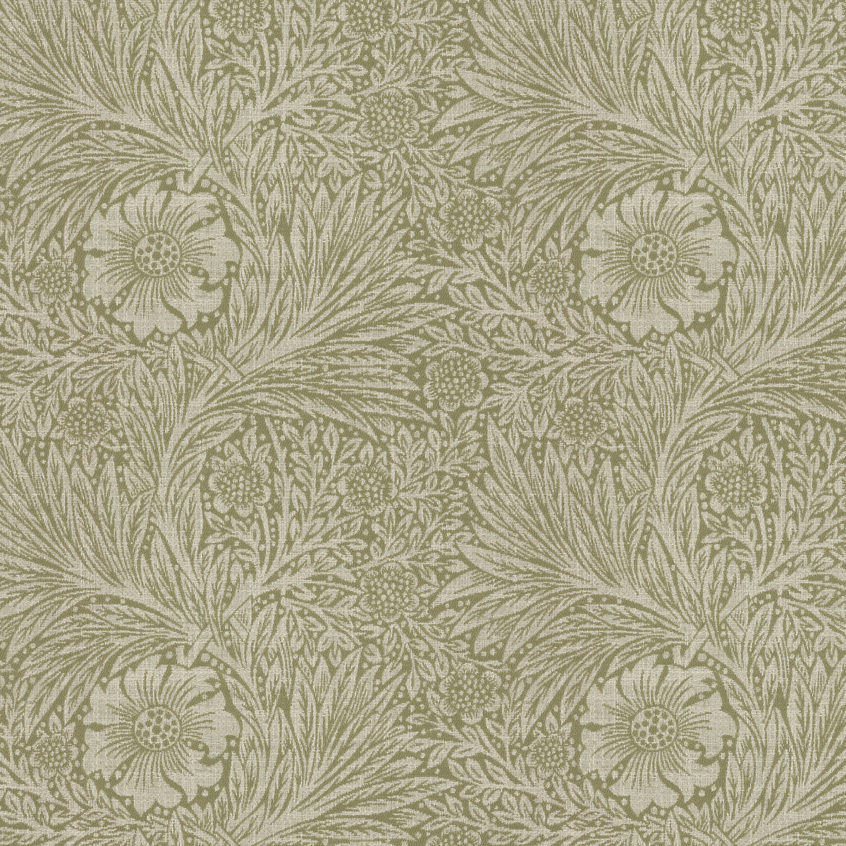 William Morris Marigold Woven Made to Measure Roman Blind Nettle