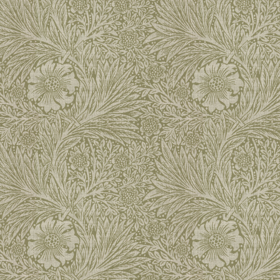 William Morris Marigold Woven Made to Measure Roman Blind Nettle