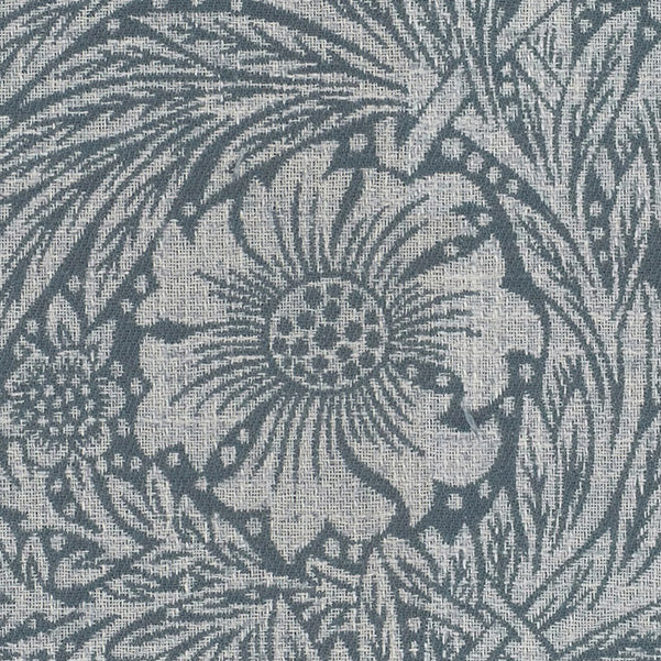 William Morris Marigold Woven Made to Measure Curtain Woad