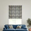 William Morris Pimpernel Made to Measure Roman Blind Indigo