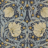 William Morris Pimpernel Velvet Made to Measure Roman Blind Indigo