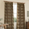William Morris Pimpernel Velvet Made to Measure Curtain Brick