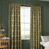 William Morris Pimpernel Velvet Made to Measure Curtain Nettle