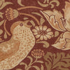 William Morris Strawberry Thief Made to Measure Roman Blind Madder