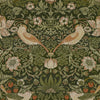 William Morris Strawberry Thief Velvet Made to Measure Curtain Nettle