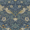William Morris Strawberry Thief Made to Measure Curtain Woad