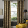 William Morris Strawberry Thief Velvet Made to Measure Curtain Flint