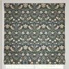 William Morris Strawberry Thief Velvet Made to Measure Roman Blind Indigo