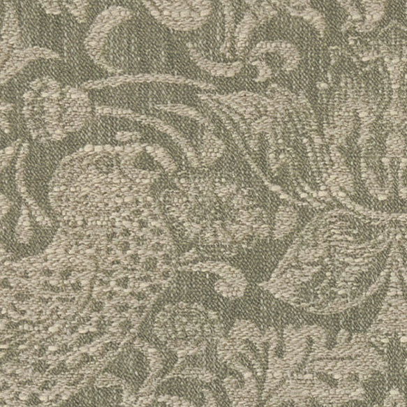 William Morris Strawberry Thief Woven Made to Measure Curtain Sage