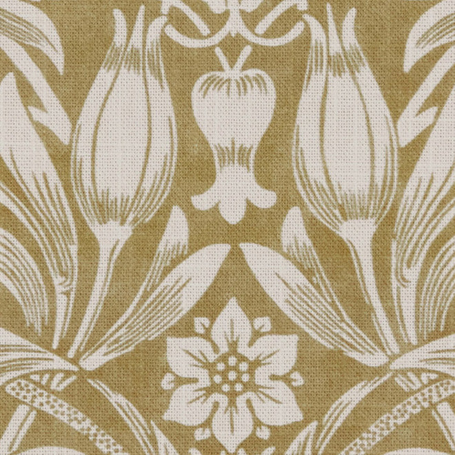 William Morris Sunflower Made to Measure Roman Blind Ochre