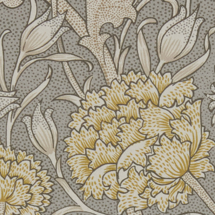 William Morris Wild Tulip Made to Measure Curtain Limestone