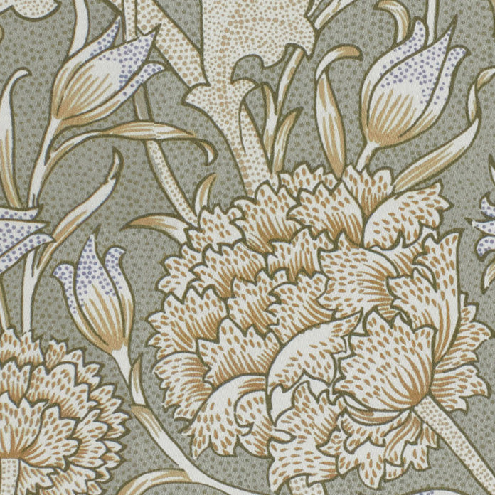 William Morris Wild Tulip Made to Measure Curtain Sage
