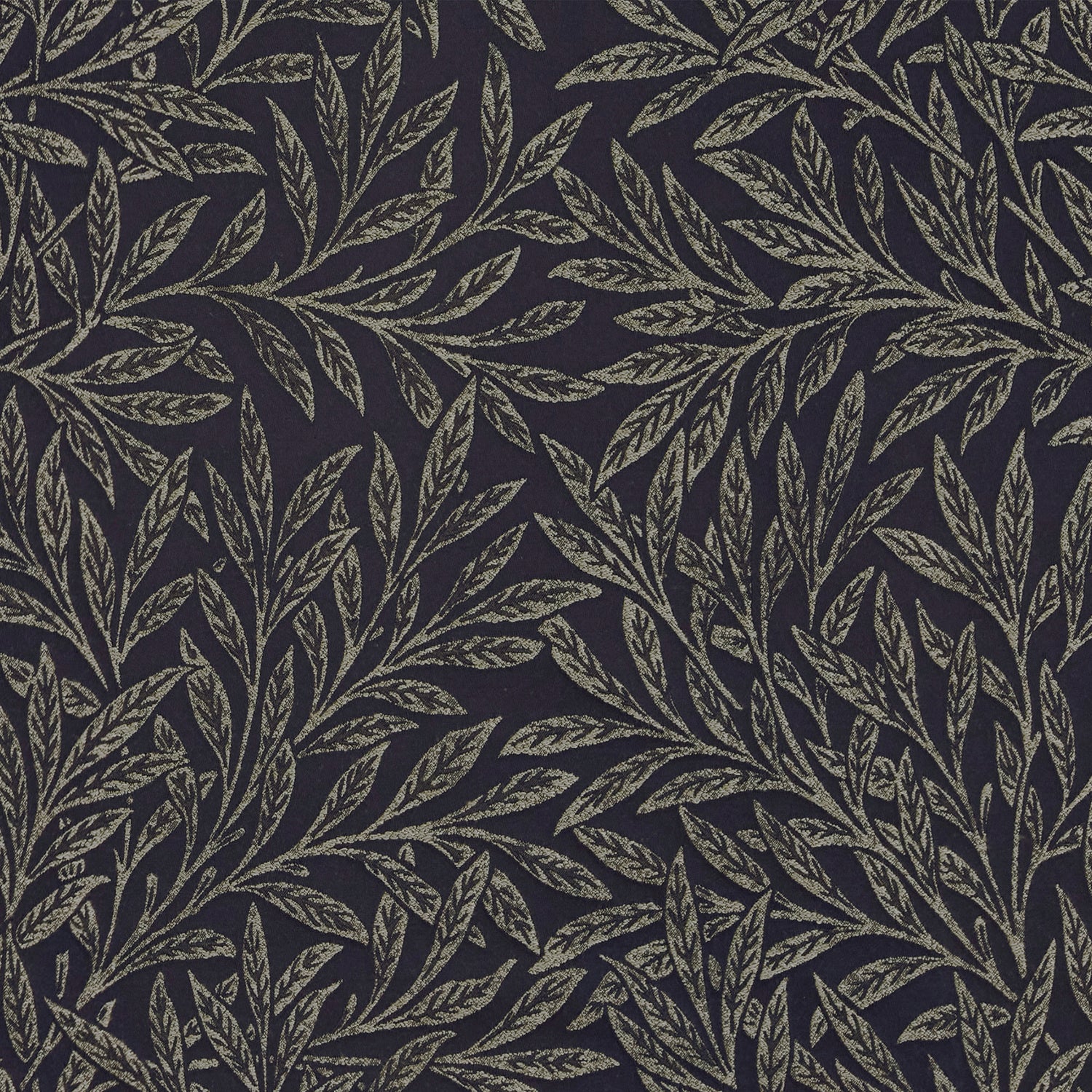William Morris Willow Woven Made to Measure Curtain Indigo