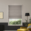 William Morris Willow Woven Made to Measure Roman Blind Iron