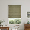 William Morris Willow Woven Made to Measure Roman Blind Sage