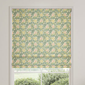 William Morris Bower Made To Measure Roman Blind Apple